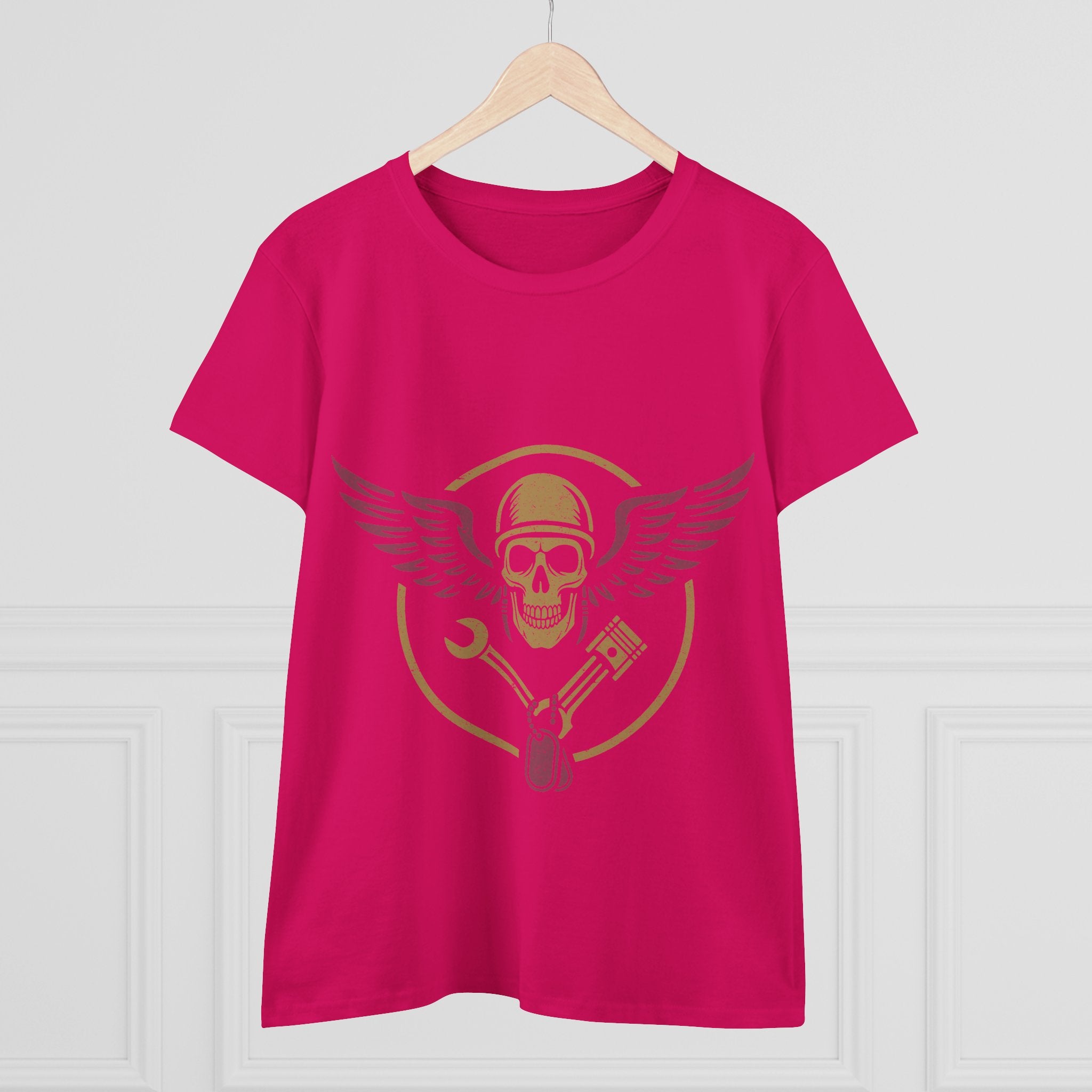 The Valkyrie Women's Midweight Cotton Tee | Valor & Iron™