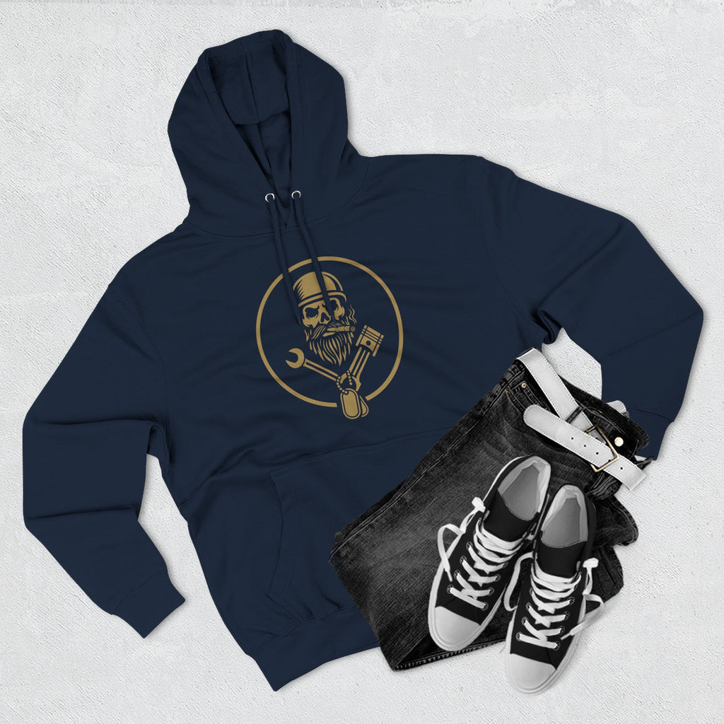 The Guardian Three-Panel Fleece Hoodie | Valor & Iron™