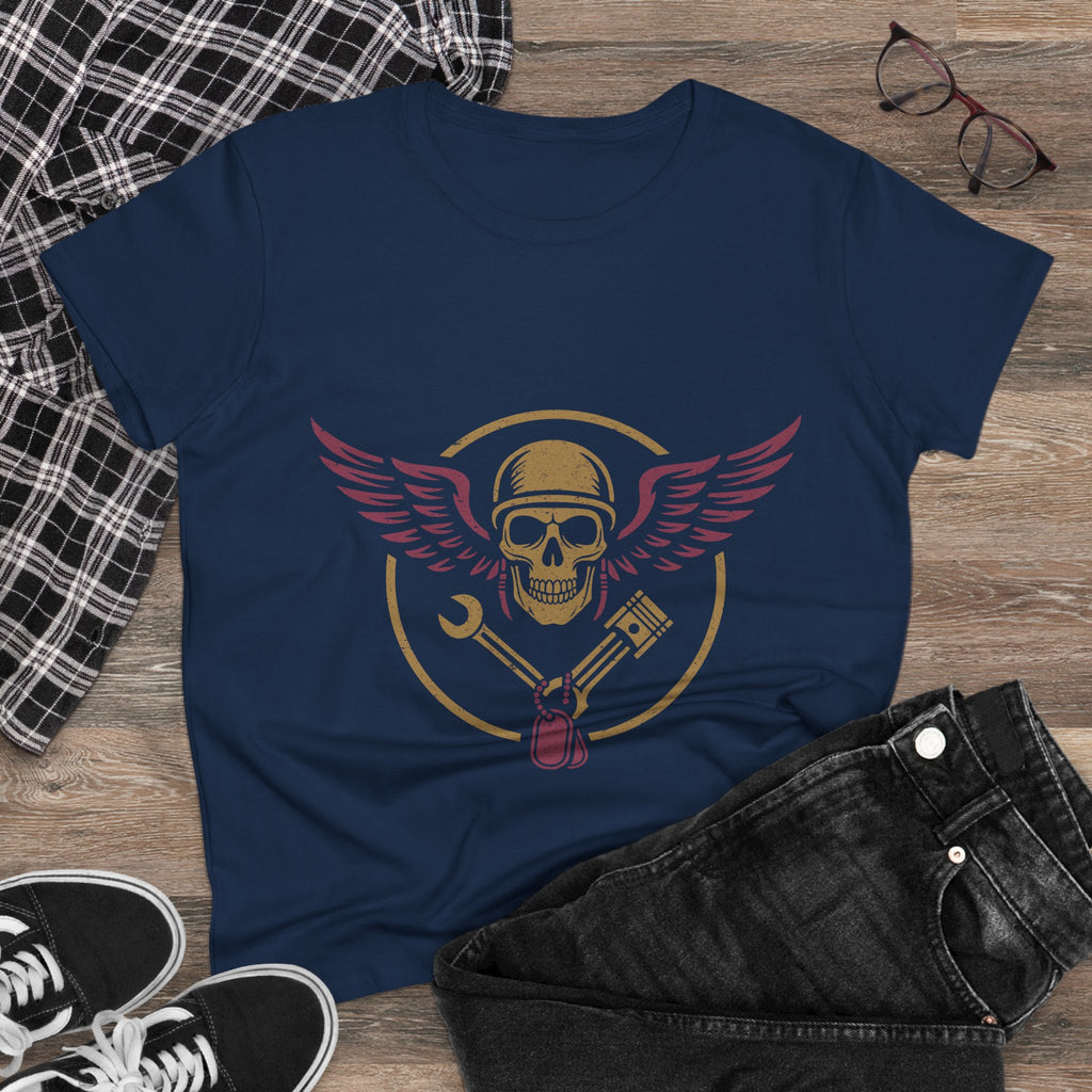 The Valkyrie Women's Midweight Cotton Tee | Valor & Iron™