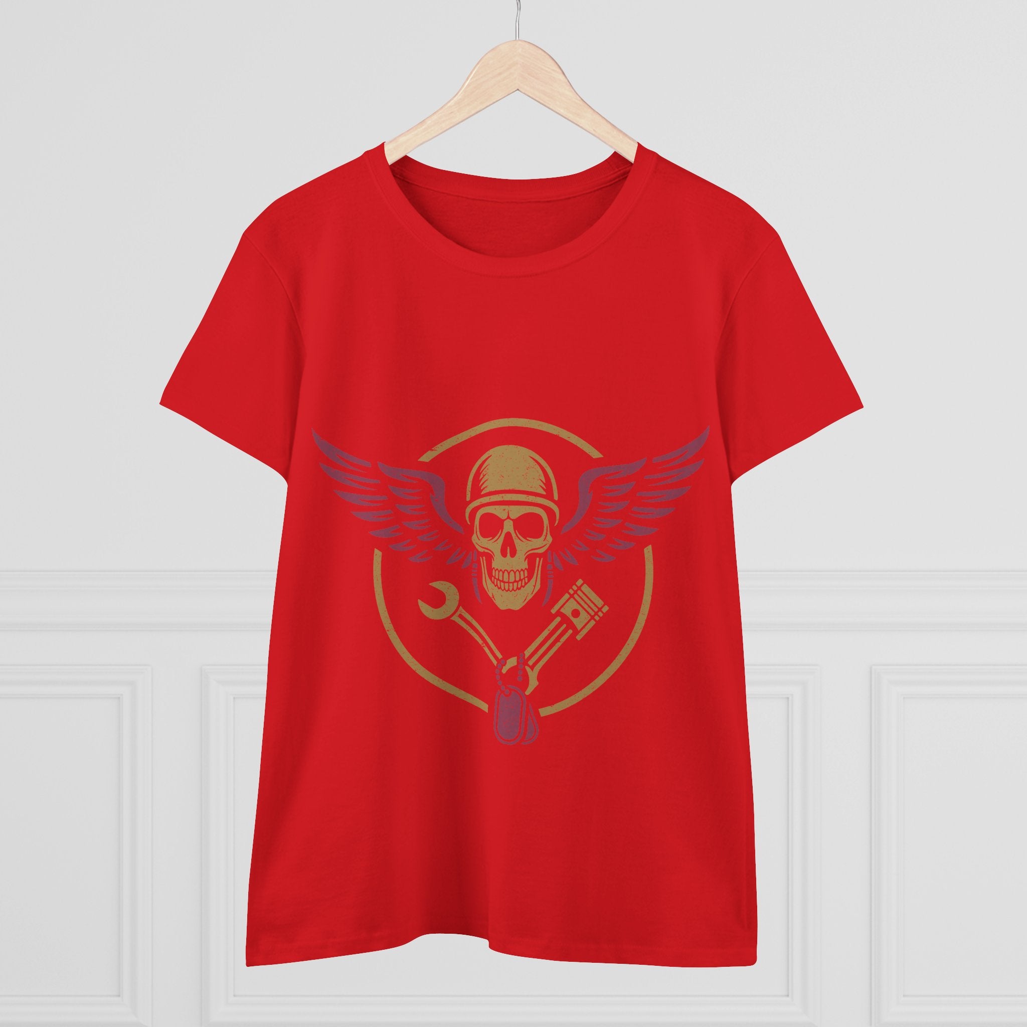 The Valkyrie Women's Midweight Cotton Tee | Valor & Iron™