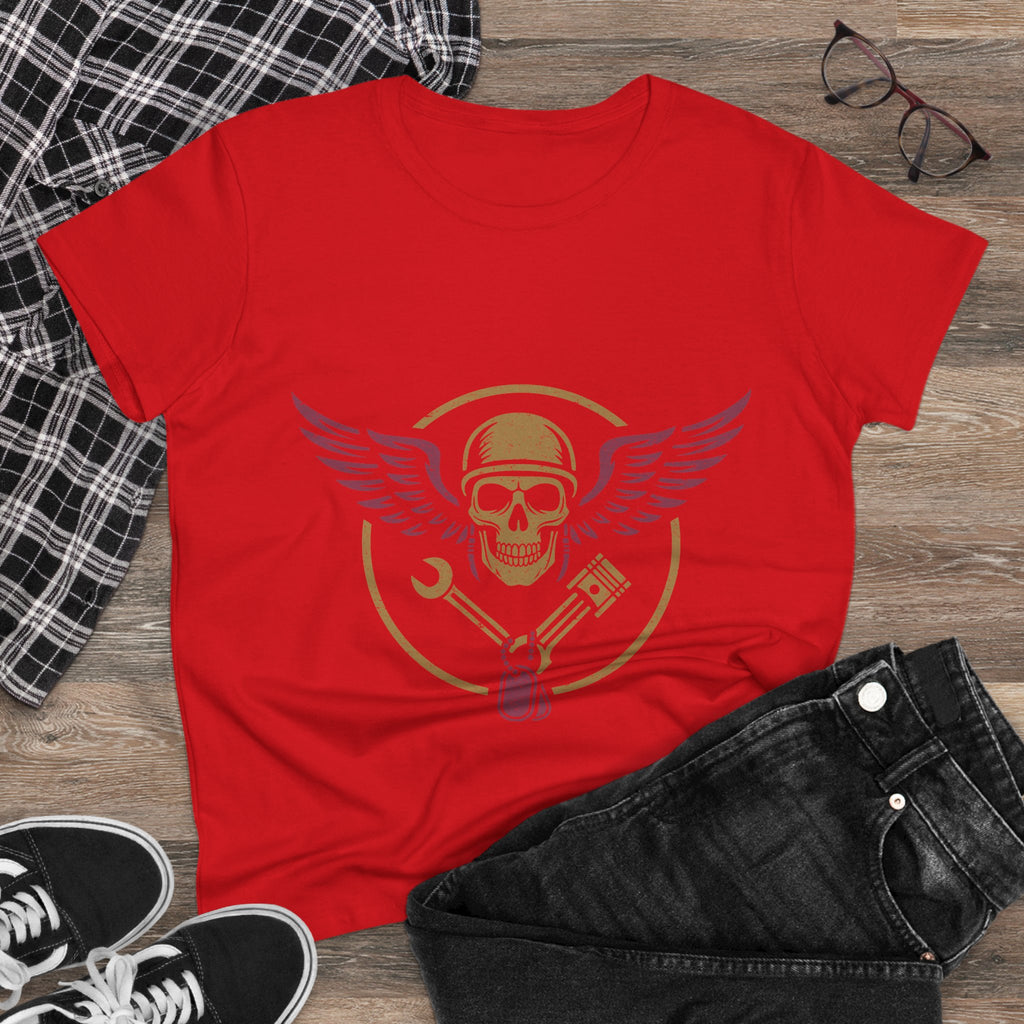 The Valkyrie Women's Midweight Cotton Tee | Valor & Iron™