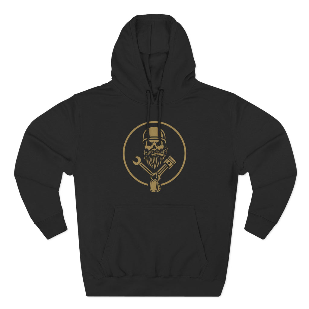 The Guardian Three-Panel Fleece Hoodie | Valor & Iron™