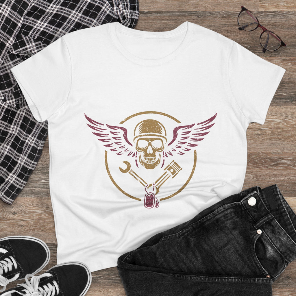 The Valkyrie Women's Midweight Cotton Tee | Valor & Iron™