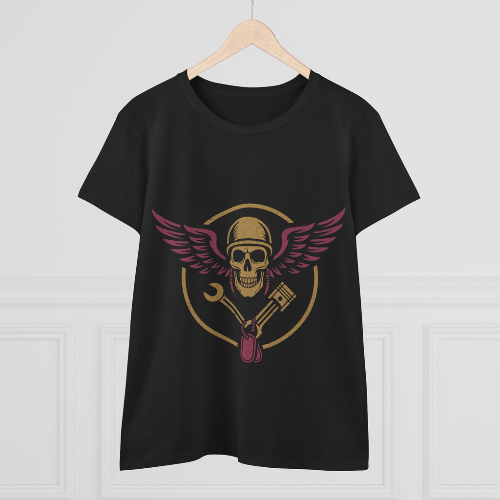 The Valkyrie Women's Midweight Cotton Tee | Valor & Iron™