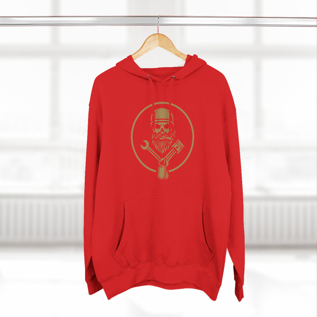 The Guardian Three-Panel Fleece Hoodie | Valor & Iron™