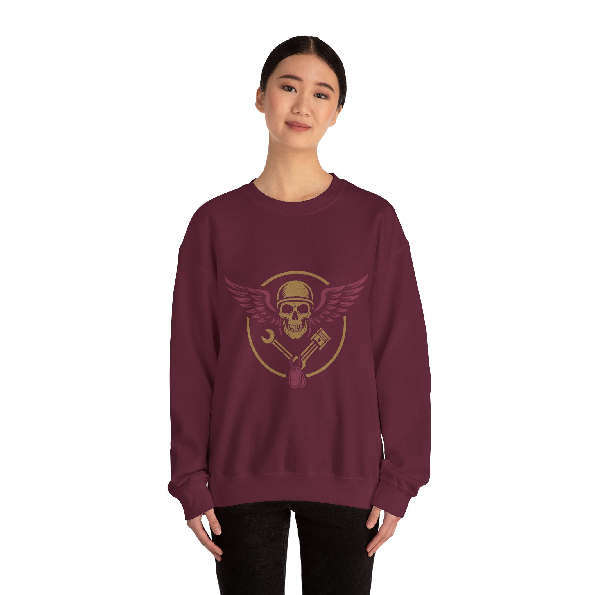 The Valkyrie Unisex Heavy Blend™ Crewneck Sweatshirt | Valor & Iron™