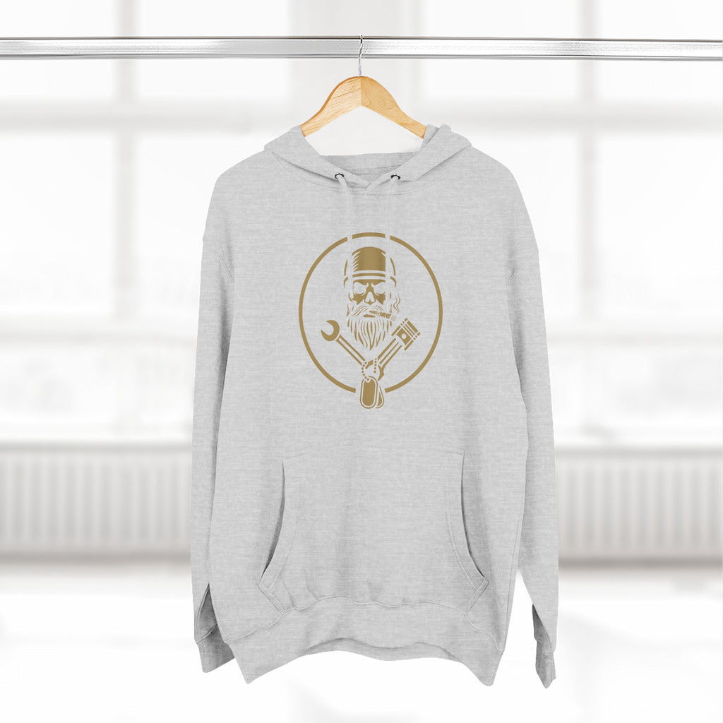 The Guardian Three-Panel Fleece Hoodie | Valor & Iron™