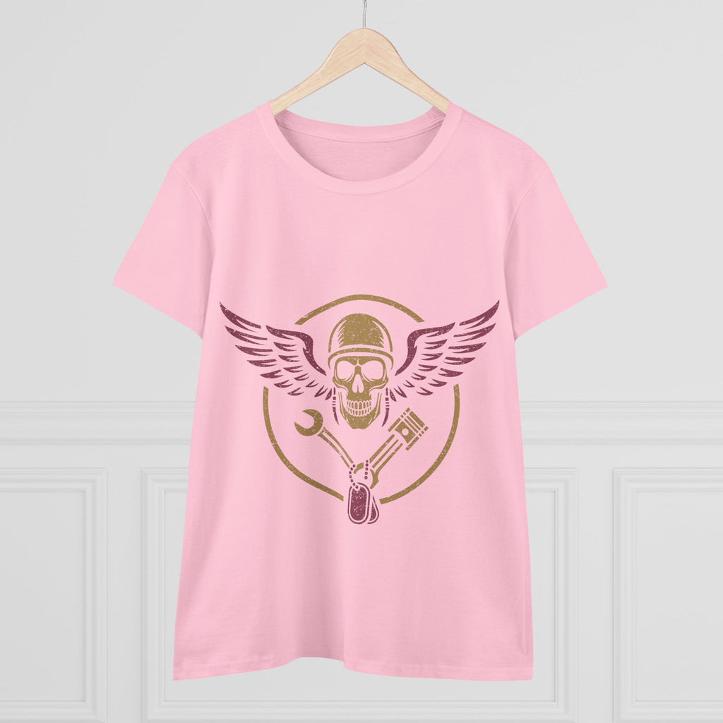 The Valkyrie Women's Midweight Cotton Tee | Valor & Iron™