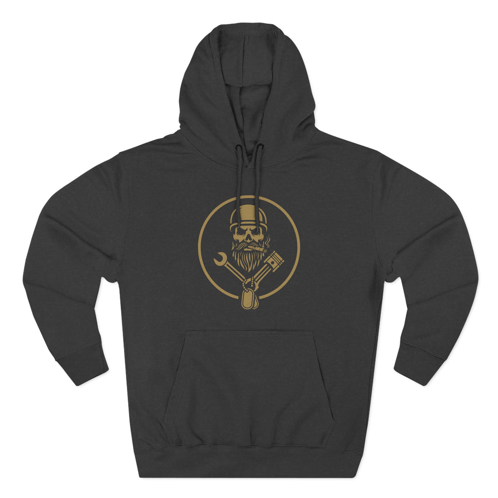 The Guardian Three-Panel Fleece Hoodie | Valor & Iron™