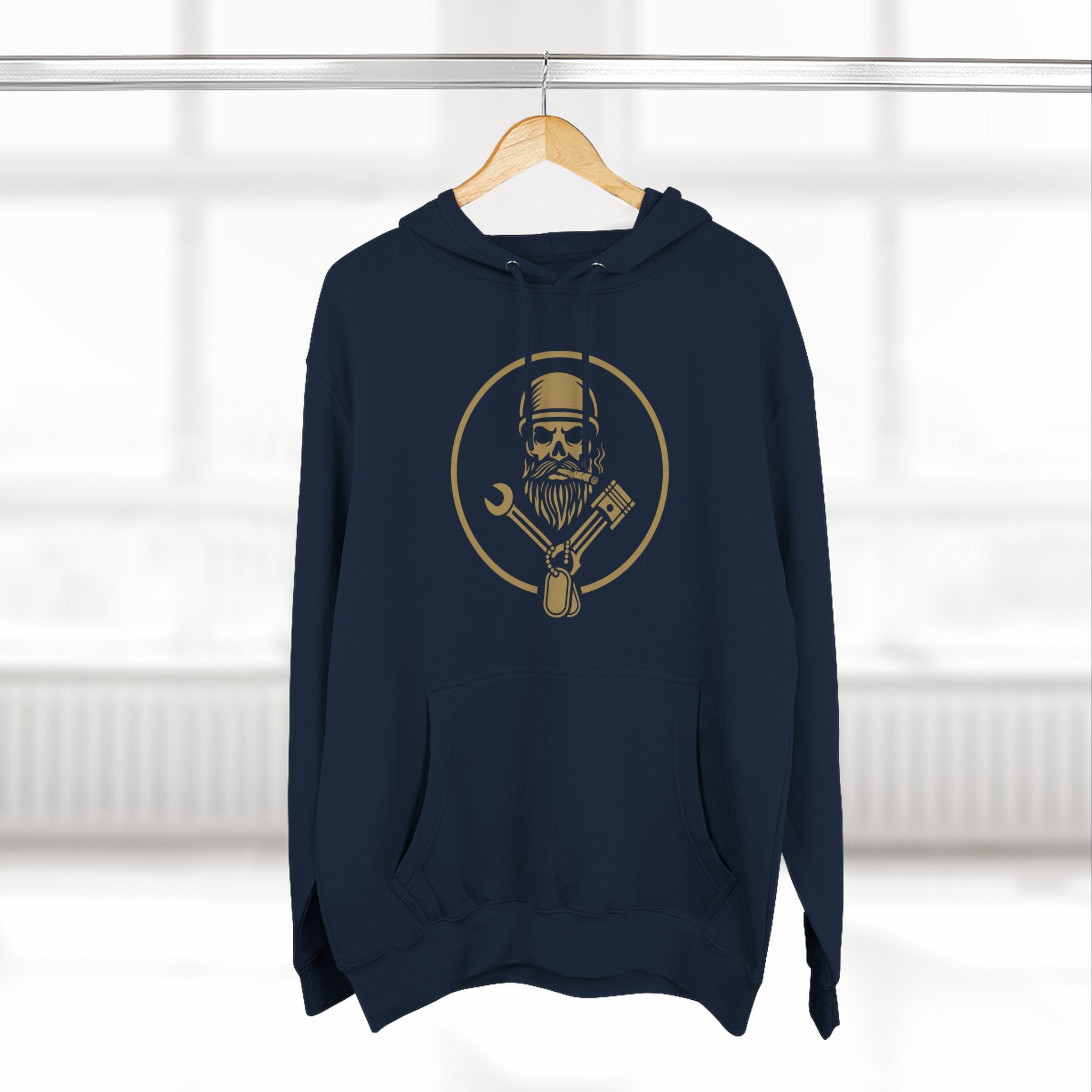 The Guardian Three-Panel Fleece Hoodie | Valor & Iron™