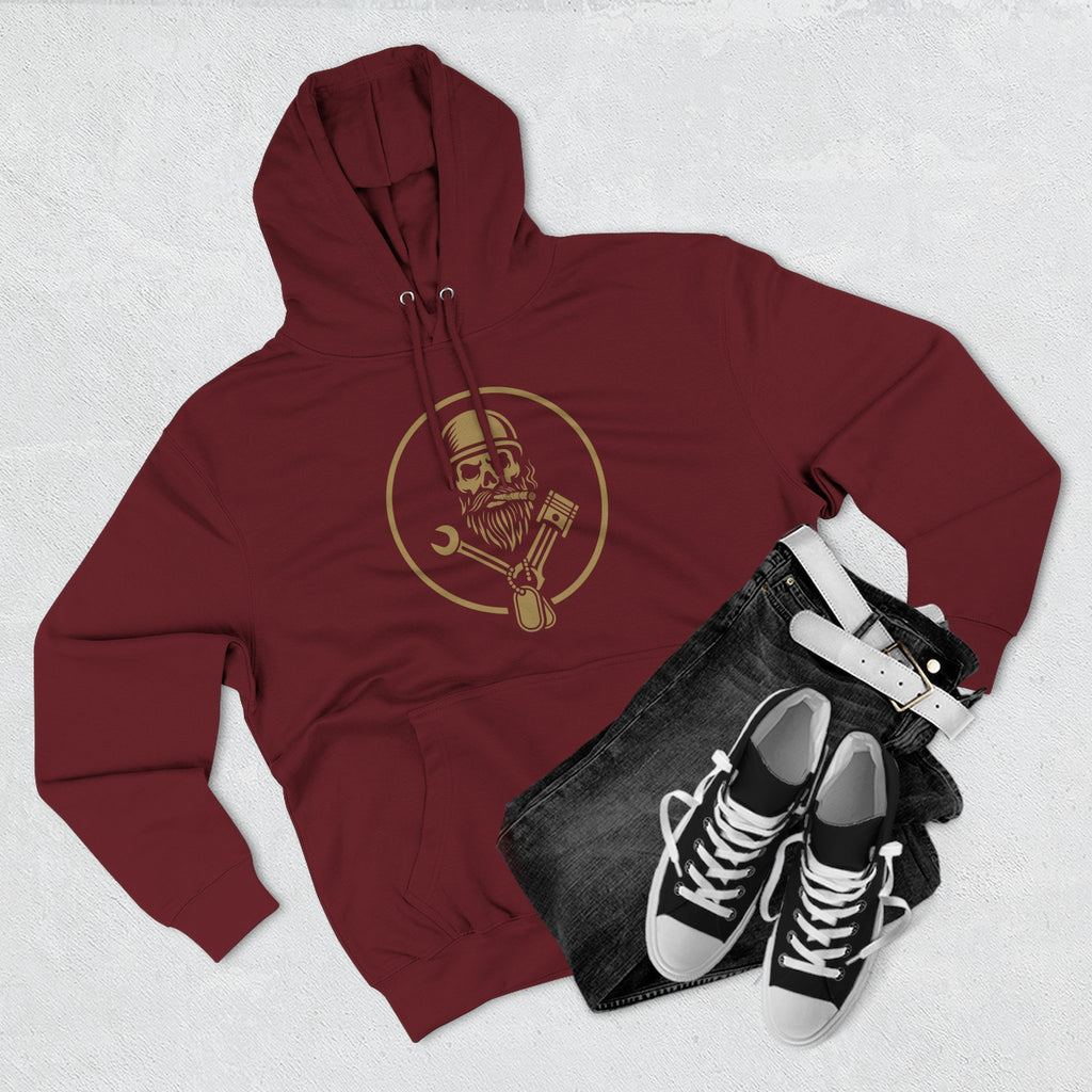The Guardian Three-Panel Fleece Hoodie | Valor & Iron™
