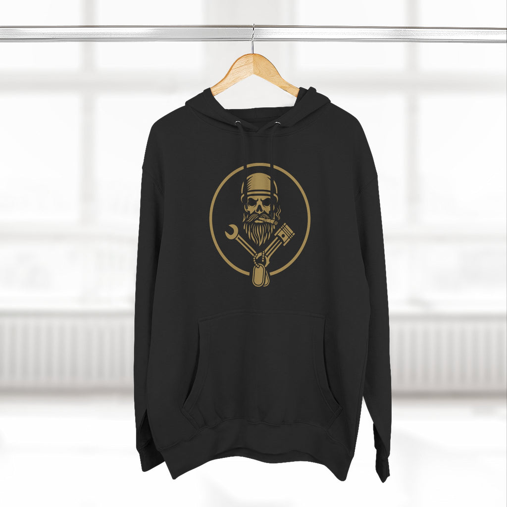 The Guardian Three-Panel Fleece Hoodie | Valor & Iron™
