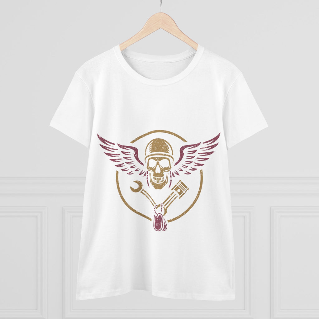 The Valkyrie Women's Midweight Cotton Tee | Valor & Iron™