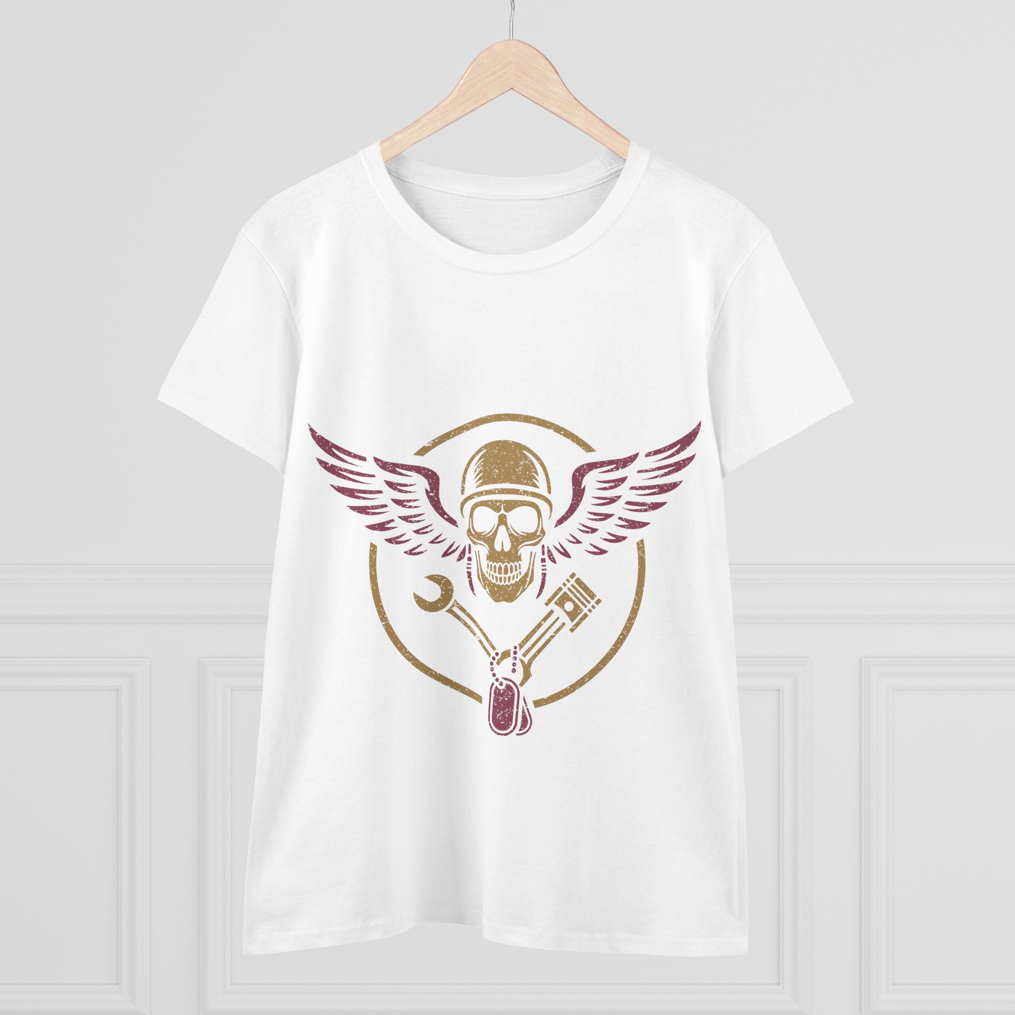 The Valkyrie Women's Midweight Cotton Tee | Valor & Iron™