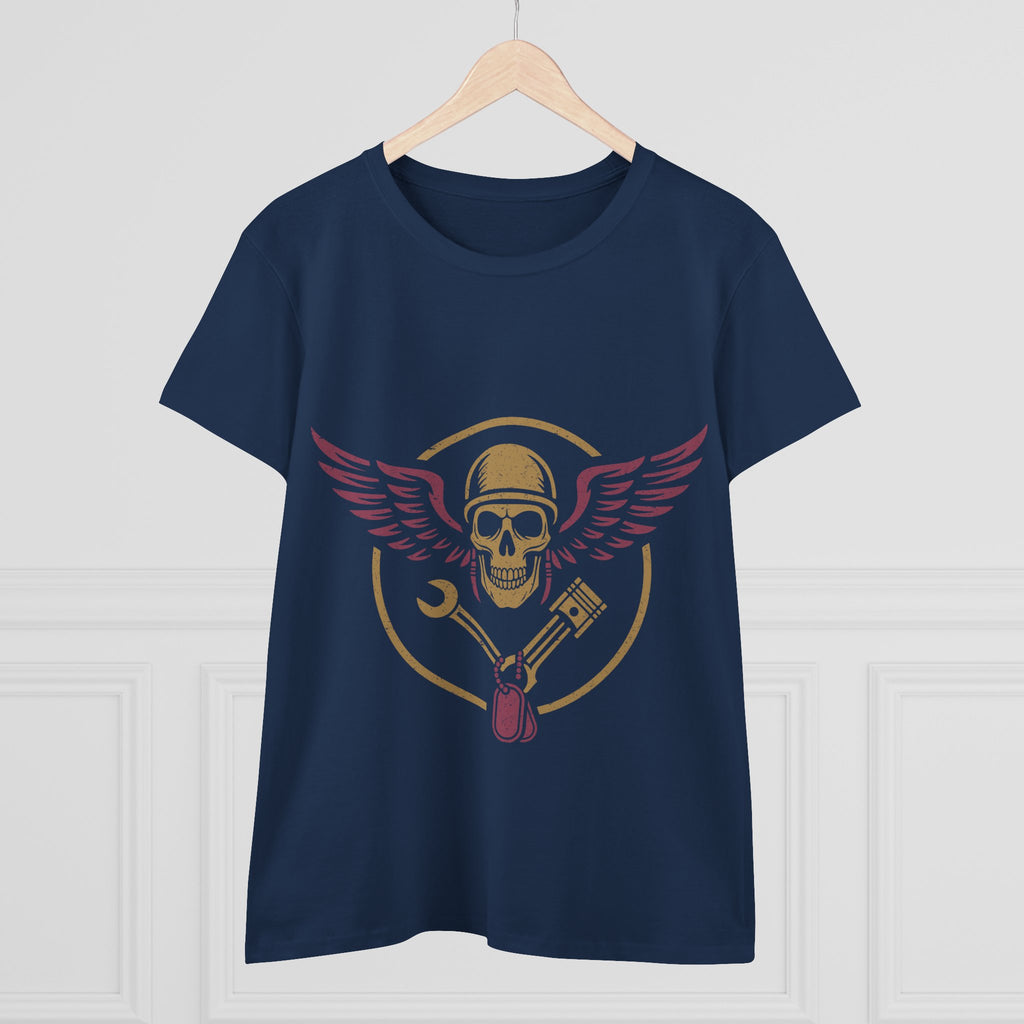 The Valkyrie Women's Midweight Cotton Tee | Valor & Iron™