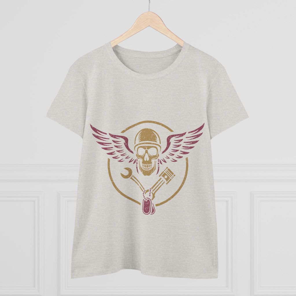 The Valkyrie Women's Midweight Cotton Tee | Valor & Iron™