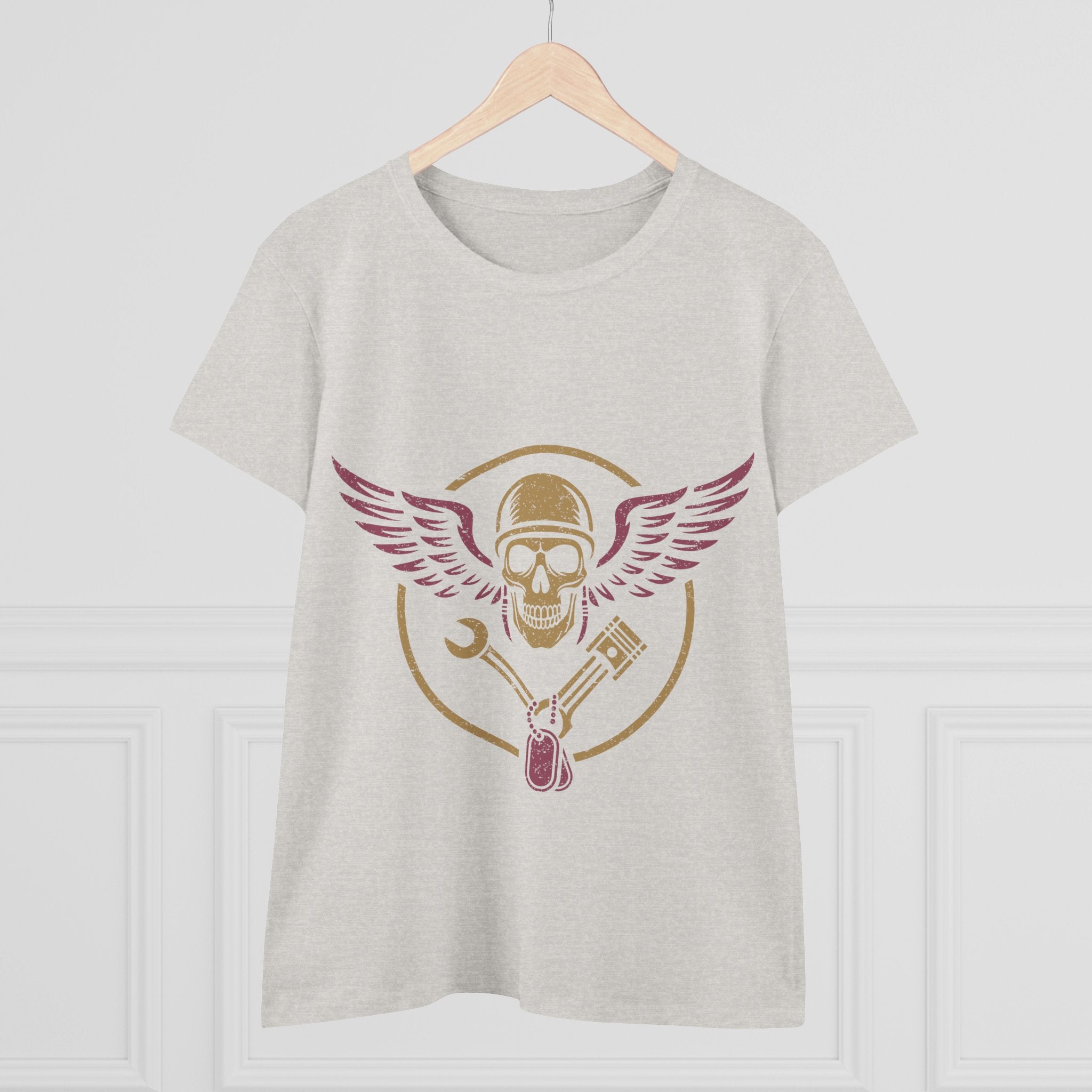 The Valkyrie Women's Midweight Cotton Tee | Valor & Iron™