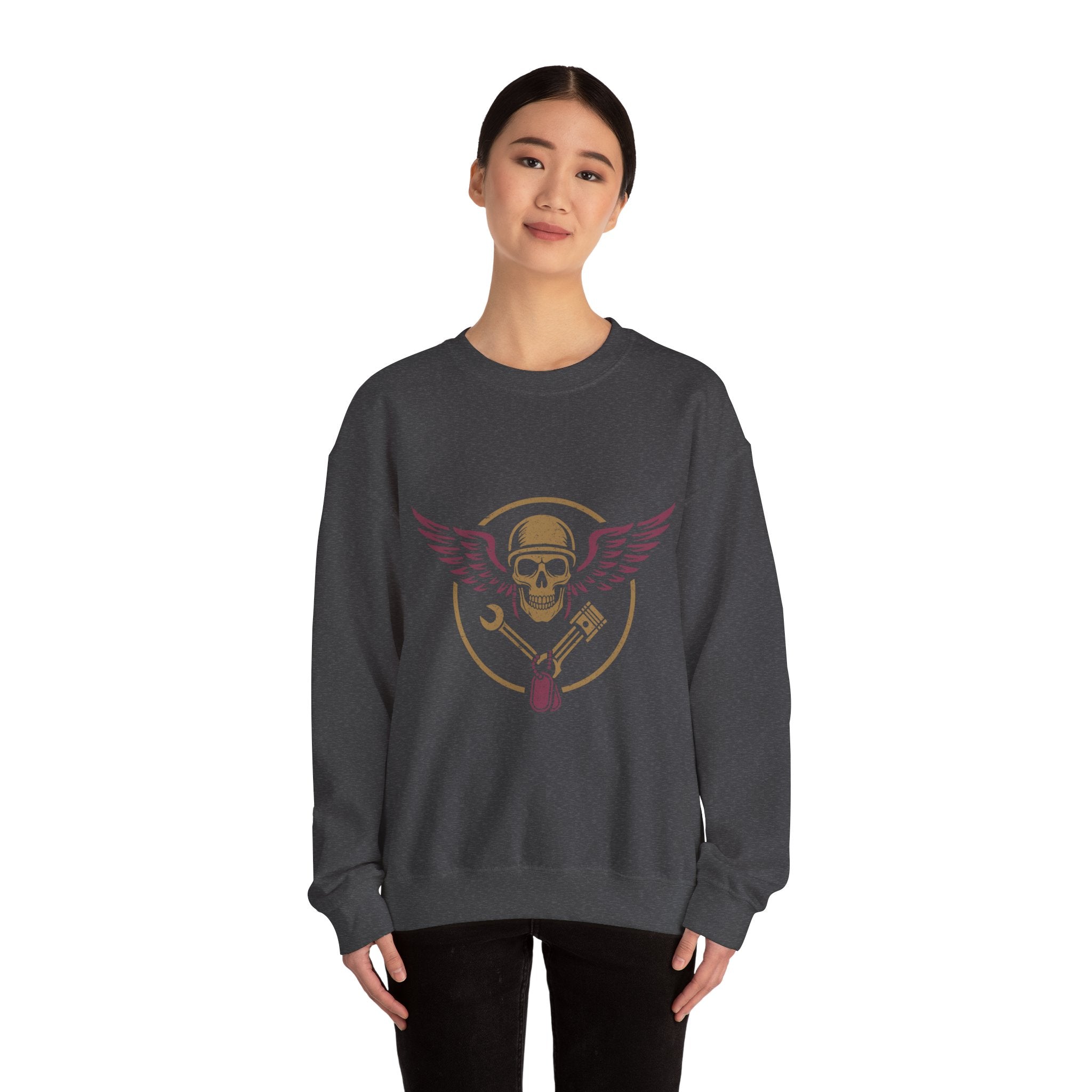 The Valkyrie Unisex Heavy Blend™ Crewneck Sweatshirt | Valor & Iron™