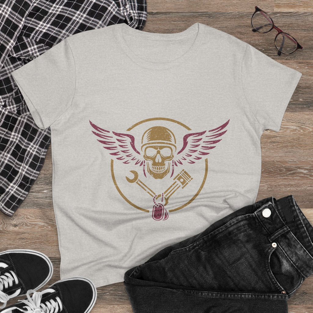 The Valkyrie Women's Midweight Cotton Tee | Valor & Iron™