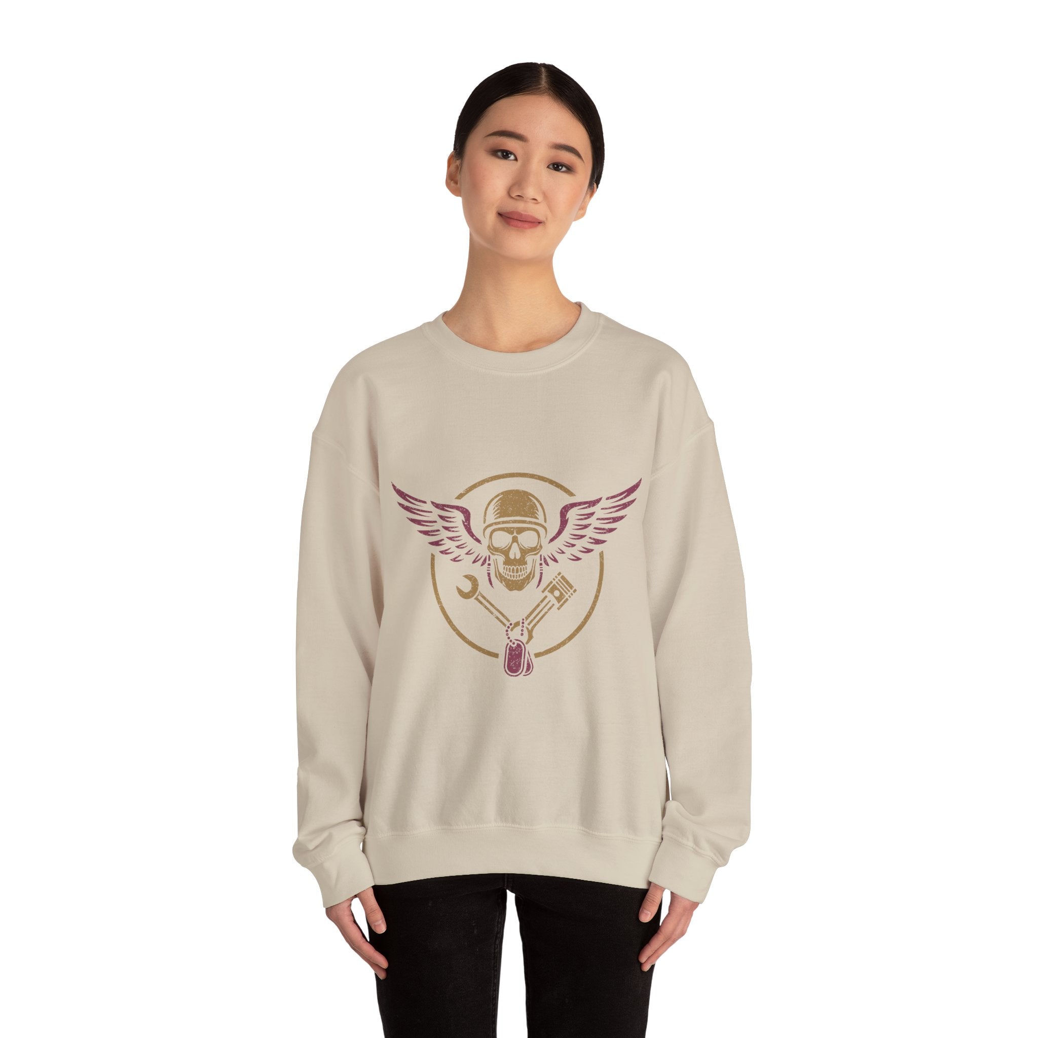 The Valkyrie Unisex Heavy Blend™ Crewneck Sweatshirt | Valor & Iron™