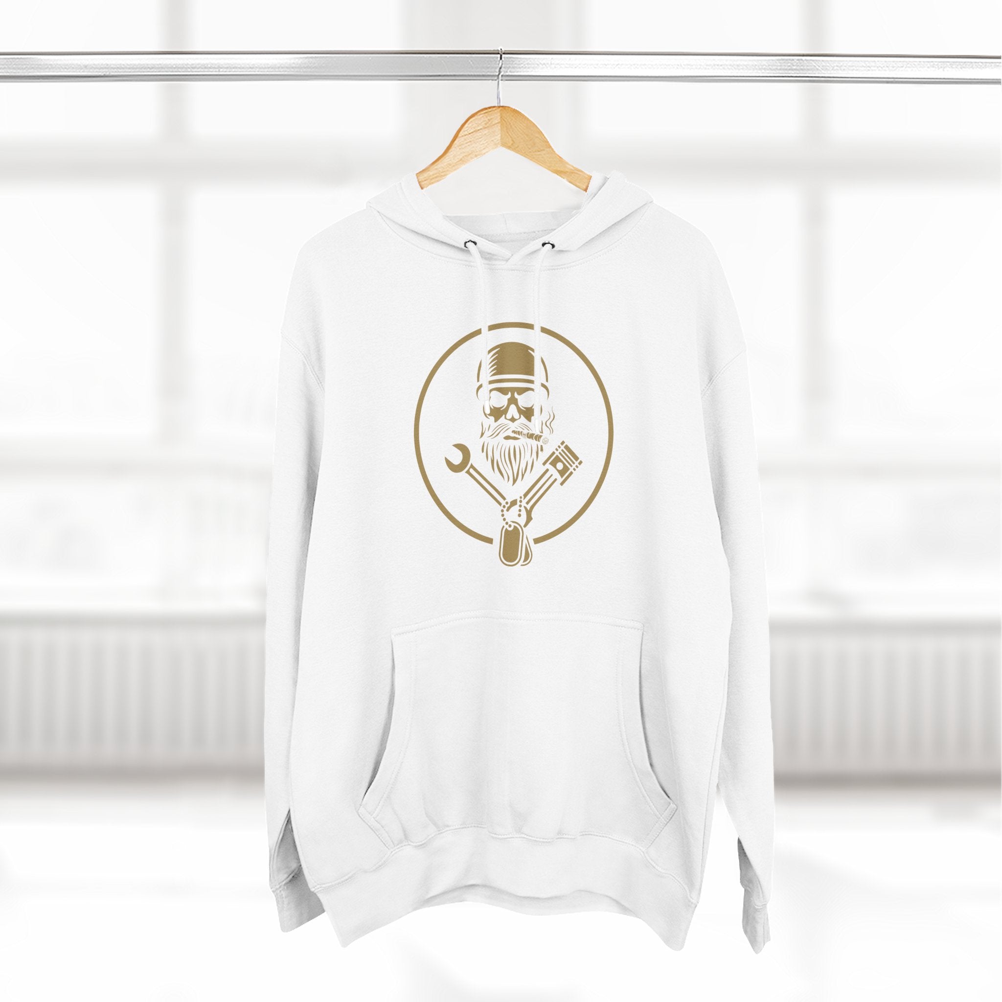 The Guardian Three-Panel Fleece Hoodie | Valor & Iron™