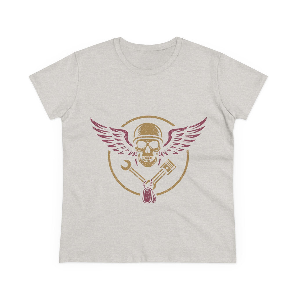 The Valkyrie Women's Midweight Cotton Tee | Valor & Iron™