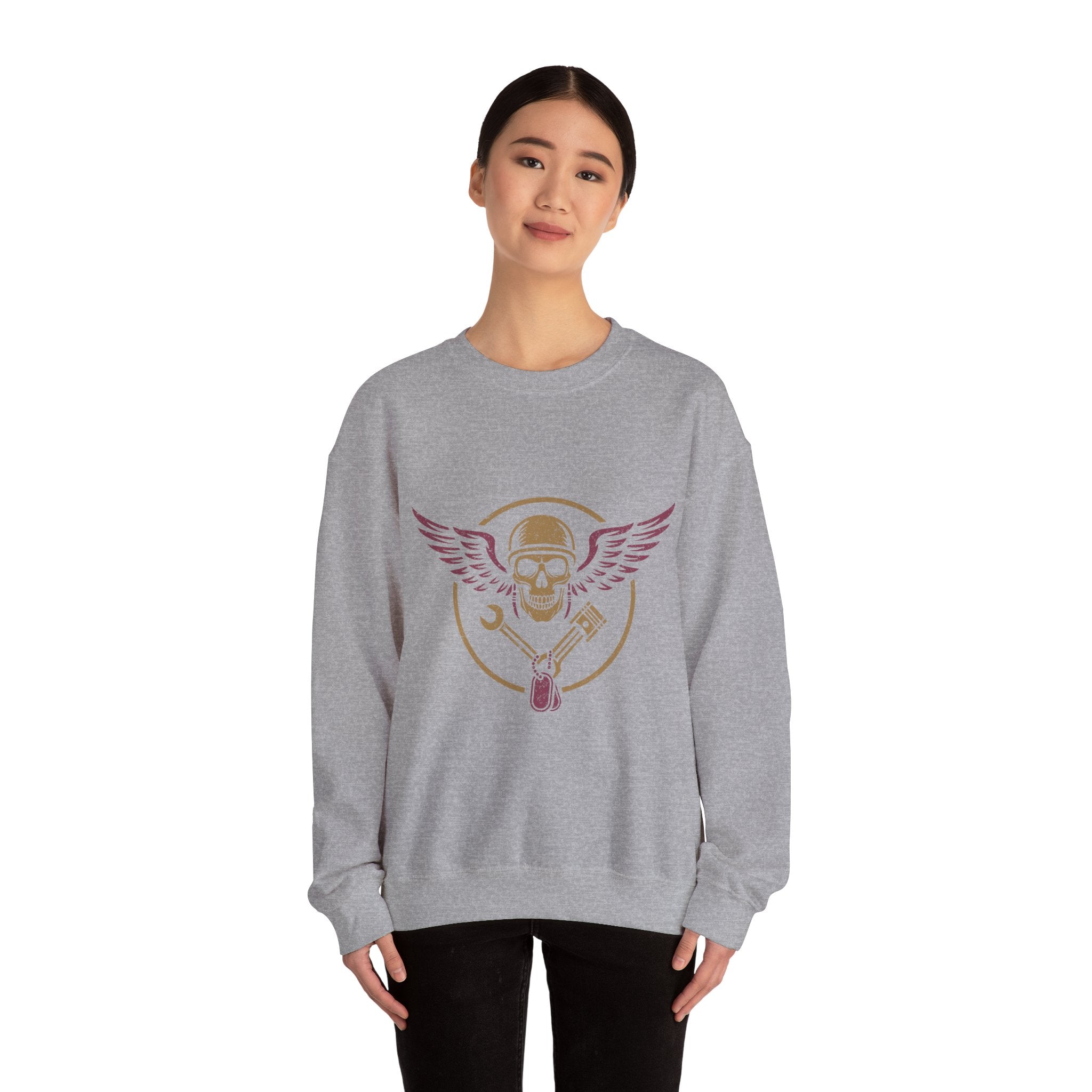 The Valkyrie Unisex Heavy Blend™ Crewneck Sweatshirt | Valor & Iron™