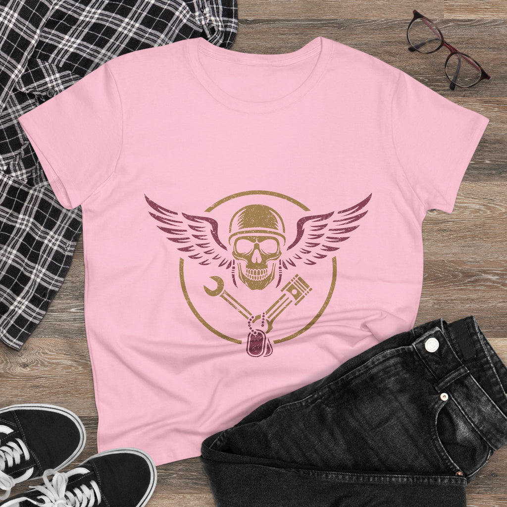 The Valkyrie Women's Midweight Cotton Tee | Valor & Iron™