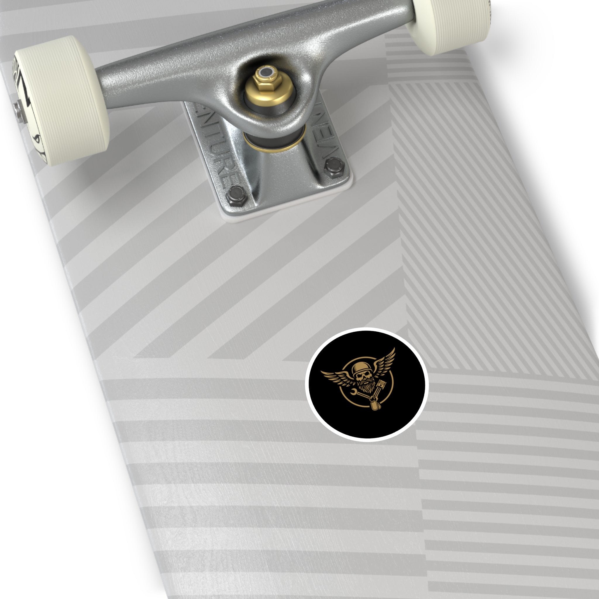 The Guardian Donation Round Stickers, Indoor\Outdoor | Valor & Iron™