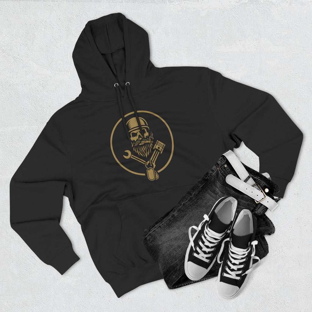 The Guardian Three-Panel Fleece Hoodie | Valor & Iron™